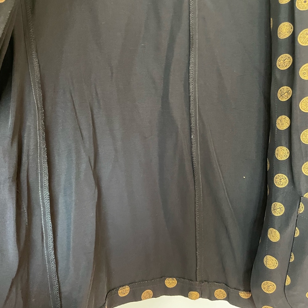 Vintage blazer BGB black and gold - Picture 5 of 11